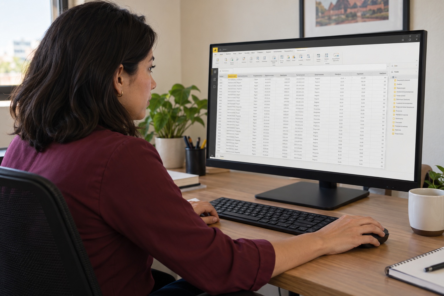 Escena ilustrativa de Implementación de Microsoft Power BI